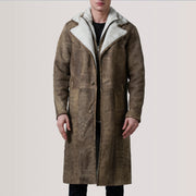 
Authentic Sheepskin Snuffed with Snuffed Finish Grain Texture & Heavy-Duty Seam Stitching Detail