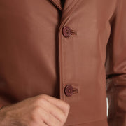 Classmith Ledermantel für Herren – Zusätzliche Produktansicht 6