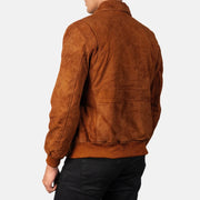 Coffmen Leder-Bomberjacke für Herren – Zusätzliche Produktansicht 5