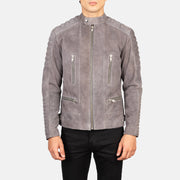 Damian Leder-Bikerjacke für Herren – Zusätzliche Produktansicht 4