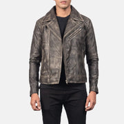 Danny Quilted Leather Biker Jacket – Zusätzliche Produktansicht 4