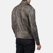 Danny Quilted Leather Biker Jacket – Zusätzliche Produktansicht 6