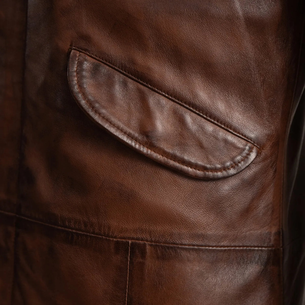 Delvin Lederjacke für Herren – Zusätzliche Produktansicht 6