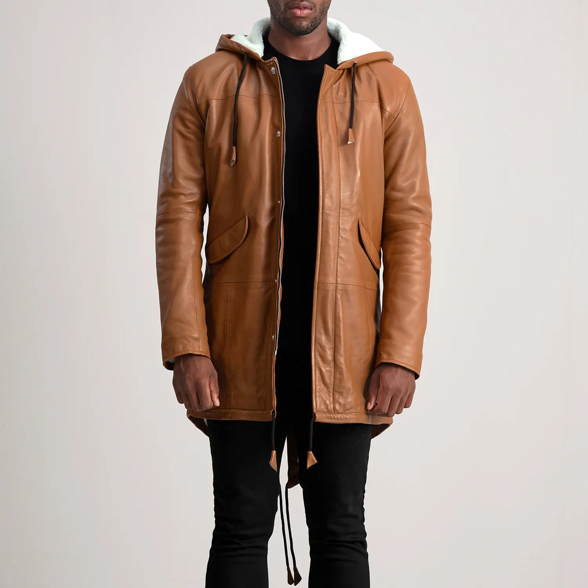 Delvin Lederjacke für Herren – Zusätzliche Produktansicht 1