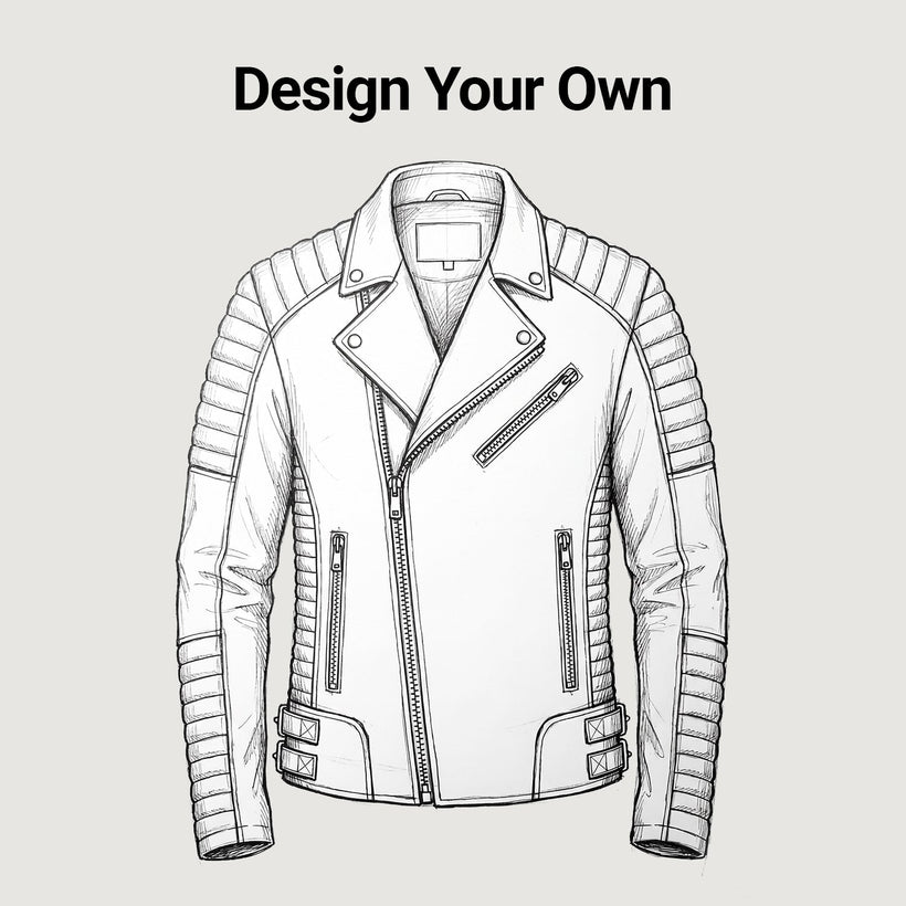 Design Your Own Lederjacke für Damen
