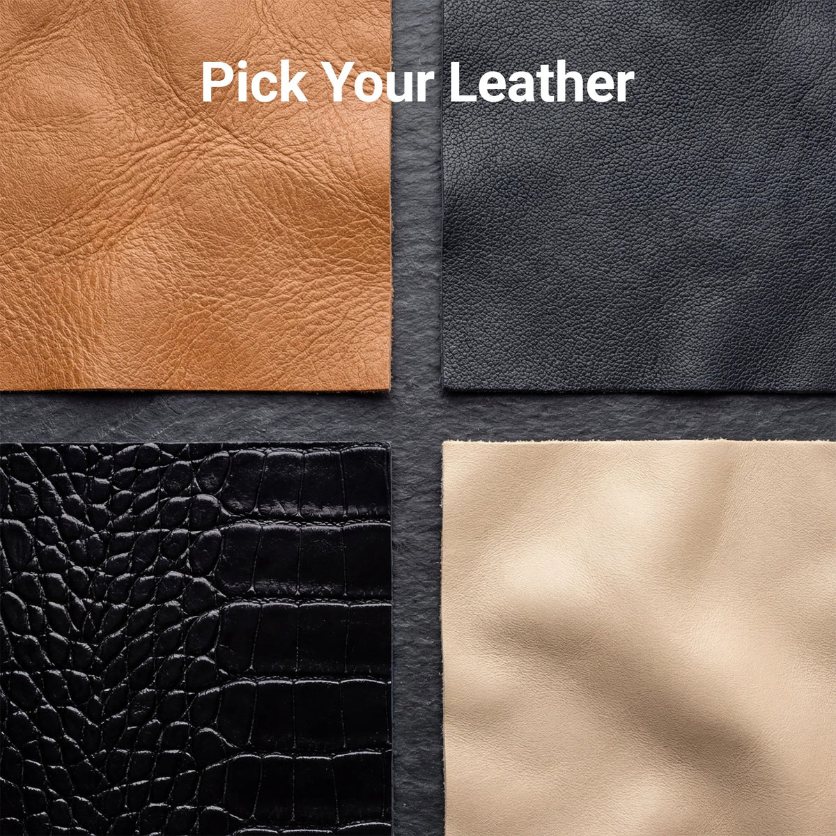 Detailansicht of Classic Collar &amp; Heavy-Duty Zipper Hardware on Design Your Custom Leather Jacket | Free Shipping &amp; Alteration