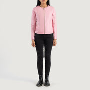 Elixir Collarless Lederjacke für Damen – Zusätzliche Produktansicht 3