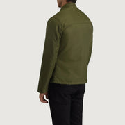 
Authentic Full-Grain Leather Grain Texture & Heavy-Duty Seam Stitching Detail