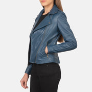 Flashback Leder-Bikerjacke für Damen – Zusätzliche Produktansicht 4