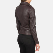 Flashback Leder-Bikerjacke für Damen – Zusätzliche Produktansicht 5