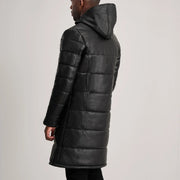 
Authentic Sheepskin Leather with Aniline Finish Grain Texture & Heavy-Duty Seam Stitching Detail