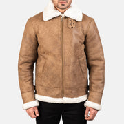 
Francis B-3 Schwarz Leder-Bomberjacke für Herren – alternate product view 4