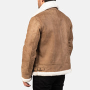 
Francis B-3 Schwarz Leder-Bomberjacke für Herren – alternate product view 5