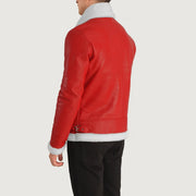 
Francis B-3 Schwarz Leder-Bomberjacke für Herren – alternate product view 5