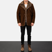 Furlong Ledermantel Beige Ledermantel für Herren – Zusätzliche Produktansicht 3