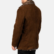 Furlong Ledermantel Beige Ledermantel für Herren – Zusätzliche Produktansicht 5