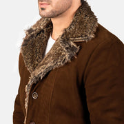 Furlong Ledermantel Beige Ledermantel für Herren – Zusätzliche Produktansicht 6