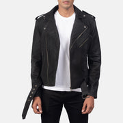 Furton Leder-Bikerjacke für Herren – Zusätzliche Produktansicht 1