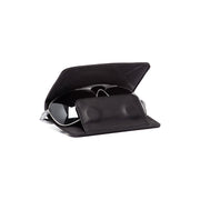 Glasses Case Maplewood für Damen in Classic 100% Full-Grain Leather - Vorderansicht &amp; maßgeschneiderte Silhouette | Online Kaufen