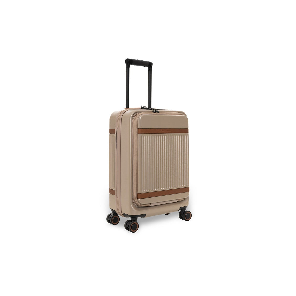 
Hand Luggage Suitcase Front Pocket Zuna für Damen für Damen aus klassischem 100% Vollnarbenleder - Vorderansicht & maßgeschneiderte Silhouette | Online Kaufen