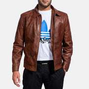 Inferno Leather Brown Jacket – Zusätzliche Produktansicht 4