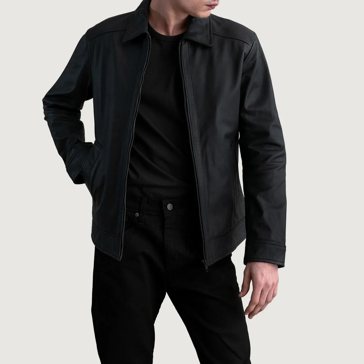 Inferno Leather Brown Jacket – Zusätzliche Produktansicht 1