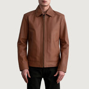Inferno Leather Brown Jacket – Zusätzliche Produktansicht 3