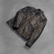 Ionic Leder-Bikerjacke für Herren – Zusätzliche Produktansicht 8