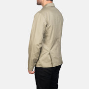 Authentic Poly-Cotton Grain Texture &amp; Heavy-Duty Seam Stitching Detail