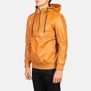 Kenton Hooded Lederjacke für Herren – Zusätzliche Produktansicht 2