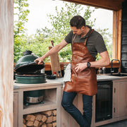 Classic 100% Full-Grain leather Goods - Rückansicht mit passgenauen Schultern &amp; sauberem Saum