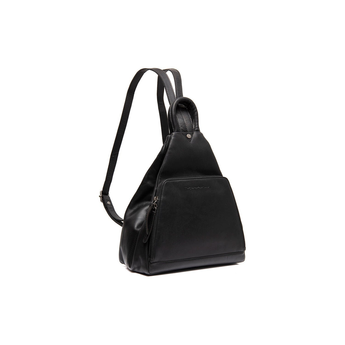Howard Full-Grain Leather Backpack für Damen in Classic 100% Full-Grain Leather - Full Exterior Front Profile View | Online Kaufen