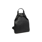 Manchester Full-Grain Leather Backpack für Damen in Classic 100% Full-Grain Leather - Full Exterior Front Profile View | Online Kaufen