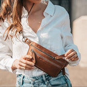 Toronto Full-Grain Ledergürtel Bag für Damen – Zusätzliche Produktansicht 2