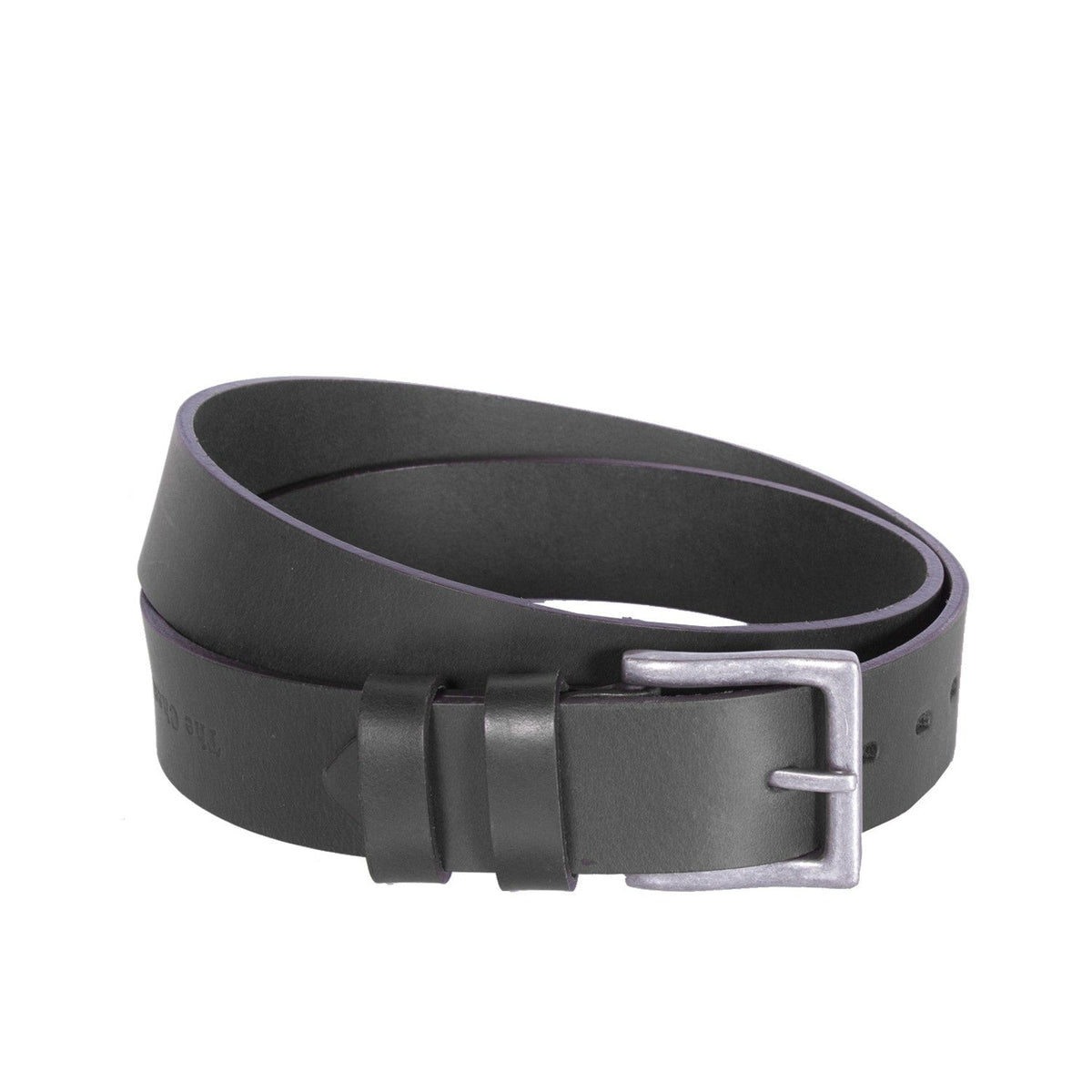 Brandon Full-Grain Ledergürtel für Herren in Classic 100% Full-Grain Leather - Full Exterior Front Profile View | Online Kaufen