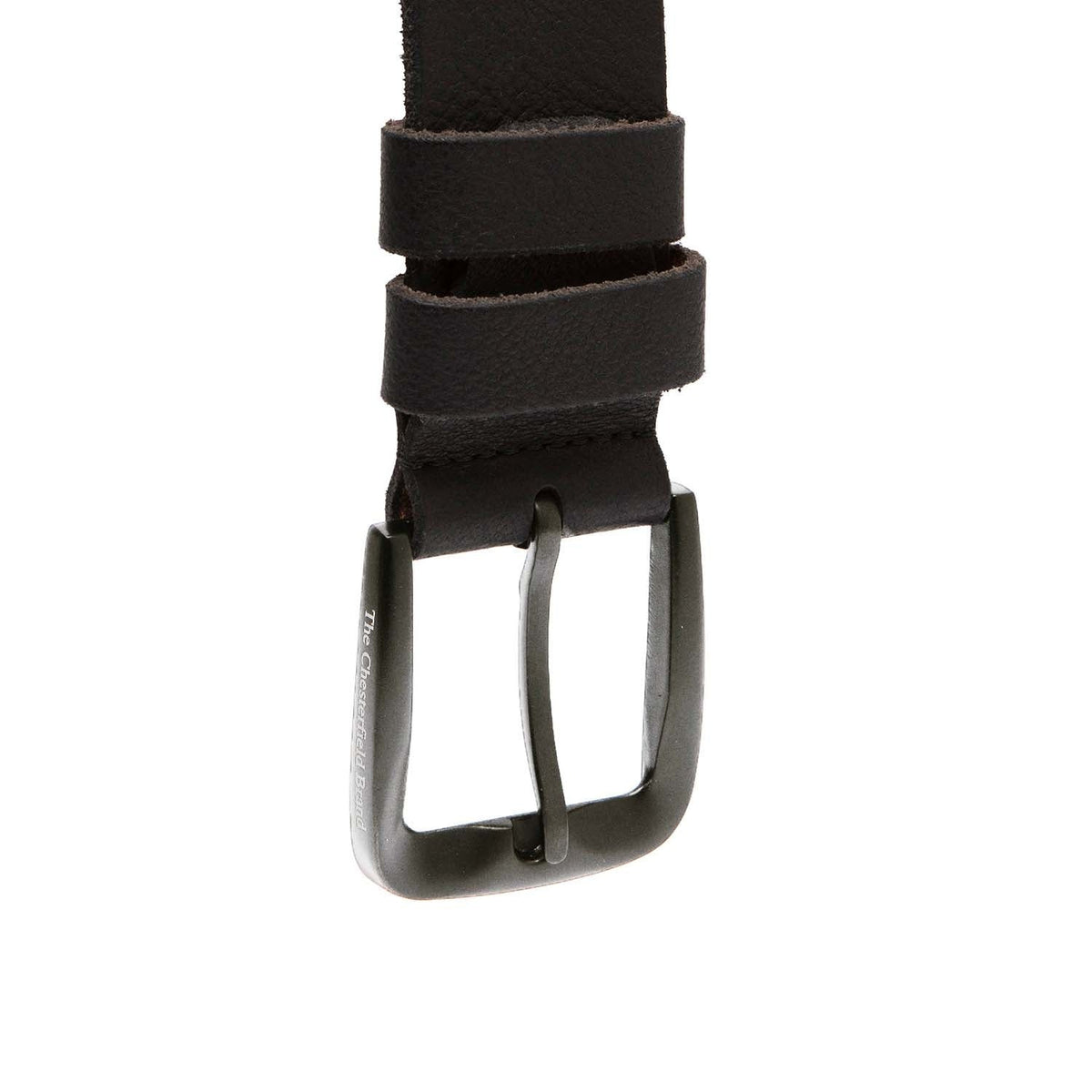 Copper Full-Grain Ledergürtel für Herren - Structured Side Profile Showing Gusset Depth &amp; Expansion Capacity