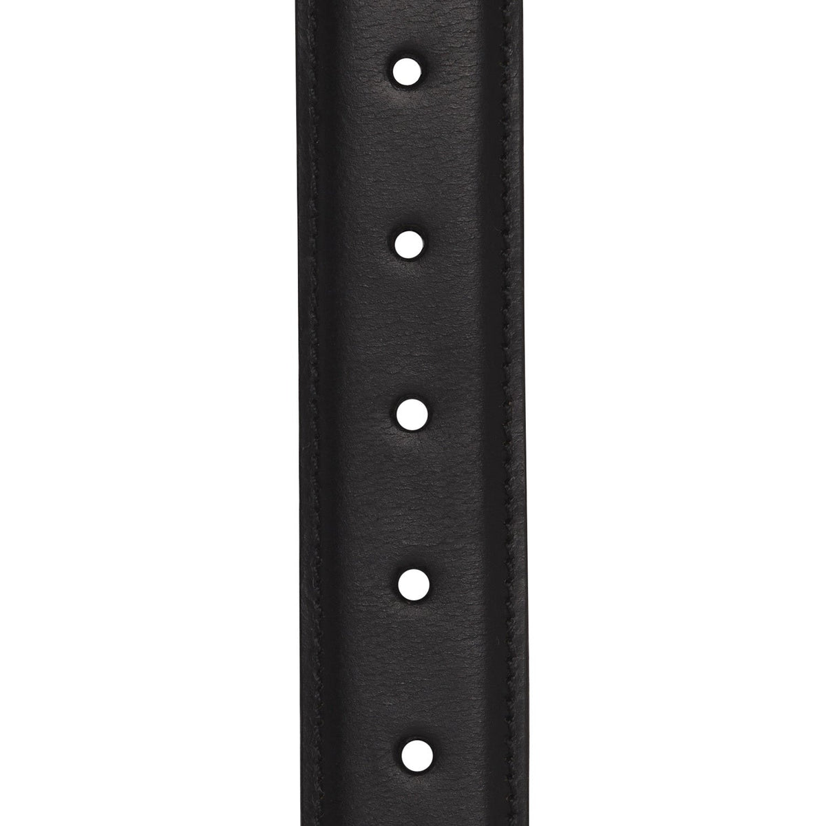 Elliot Full-Grain Ledergürtel für Herren - Structured Side Profile Showing Gusset Depth &amp; Expansion Capacity