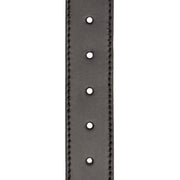 
Solid Antique Brass Hardware & Heavy-Duty Dual Zipper Detail on Hellbraunaro Vollnarbenleder Belt für Herren