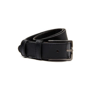 
Hellbraunaro Vollnarbenleder Belt für Herren in Tan 100% Full-Grain Leather - Full Exterior Vorderansicht & maßgeschneiderte Silhouette | Online Kaufen