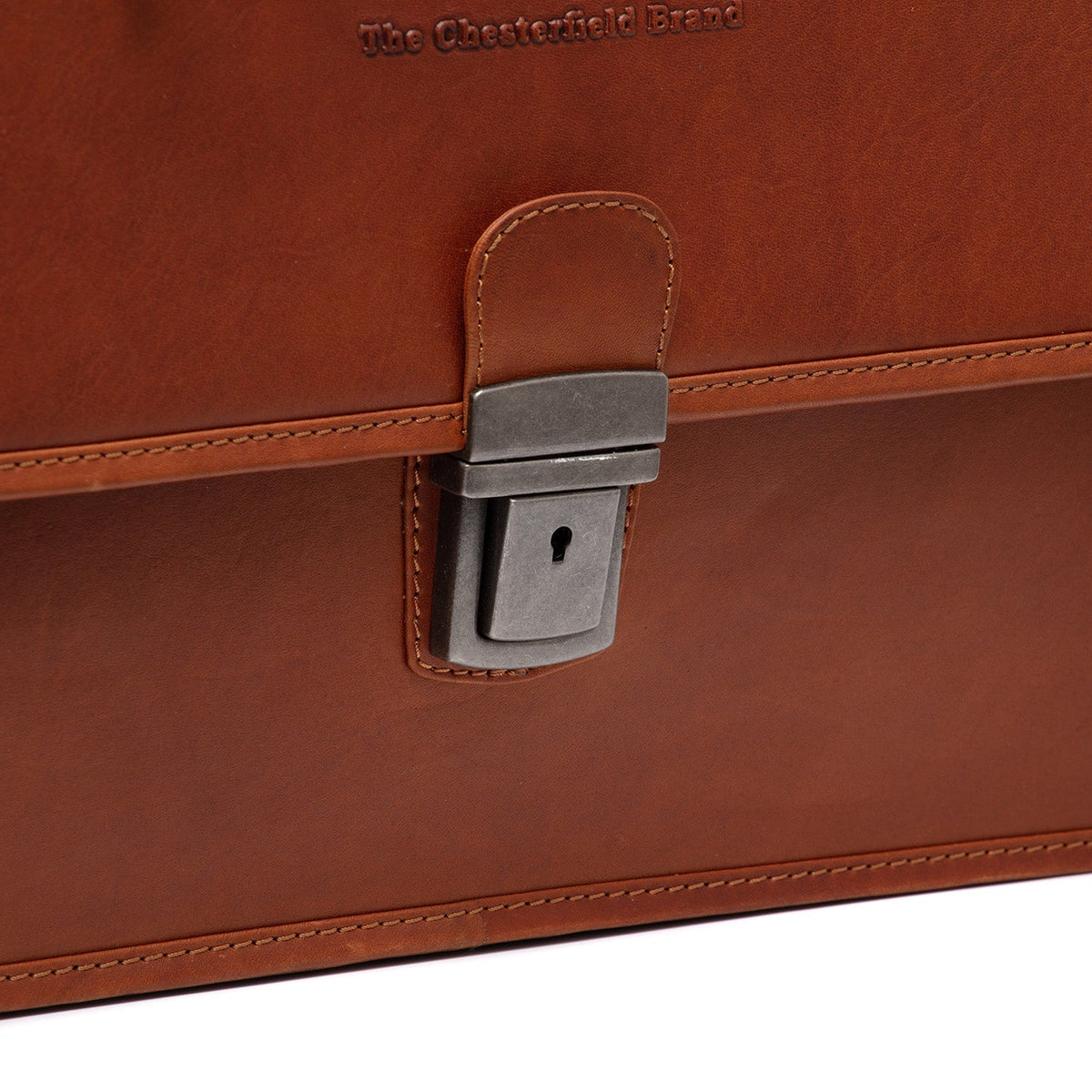 Glenwood Full-Grain Leather Briefcase für Herren – Zusätzliche Produktansicht 2