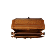 Stuttgart Full-Grain Leather Briefcase für Damen – Zusätzliche Produktansicht 3