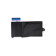 Albury Full-Grain Leather Card Holder für Damen - Structured Side Profile Showing Gusset Depth &amp; Expansion Capacity