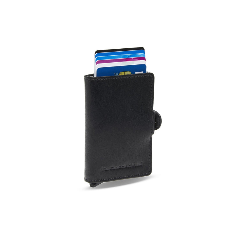 Baldwin Full-Grain Leather Card Holder für Damen