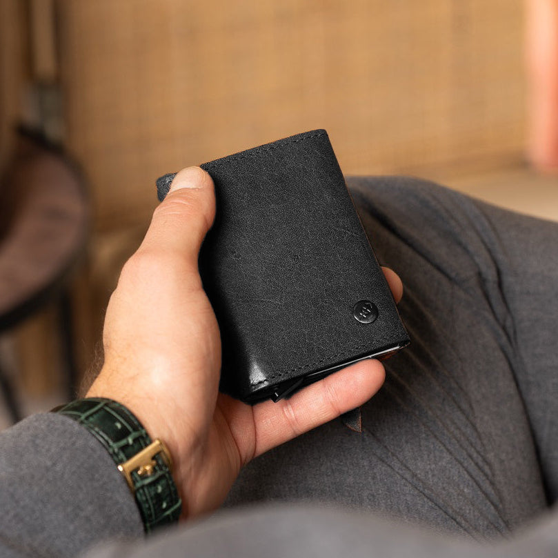 Gabriela Full-Grain Leather Card Holder für Damen