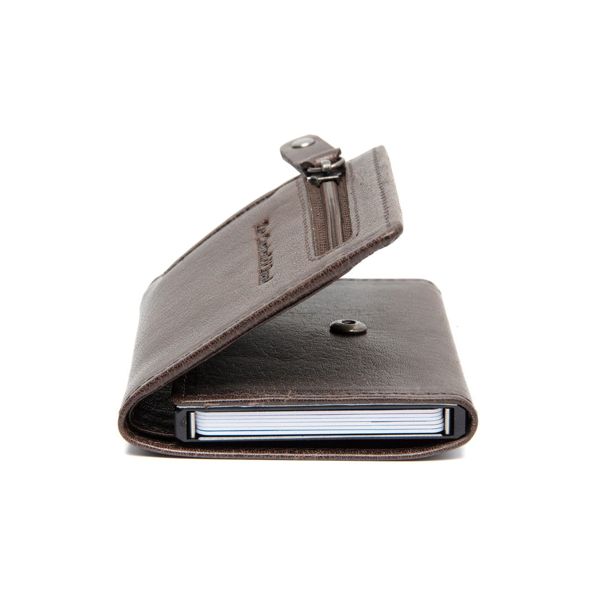 Gabriela Full-Grain Leather Card Holder für Damen – Zusätzliche Produktansicht 3