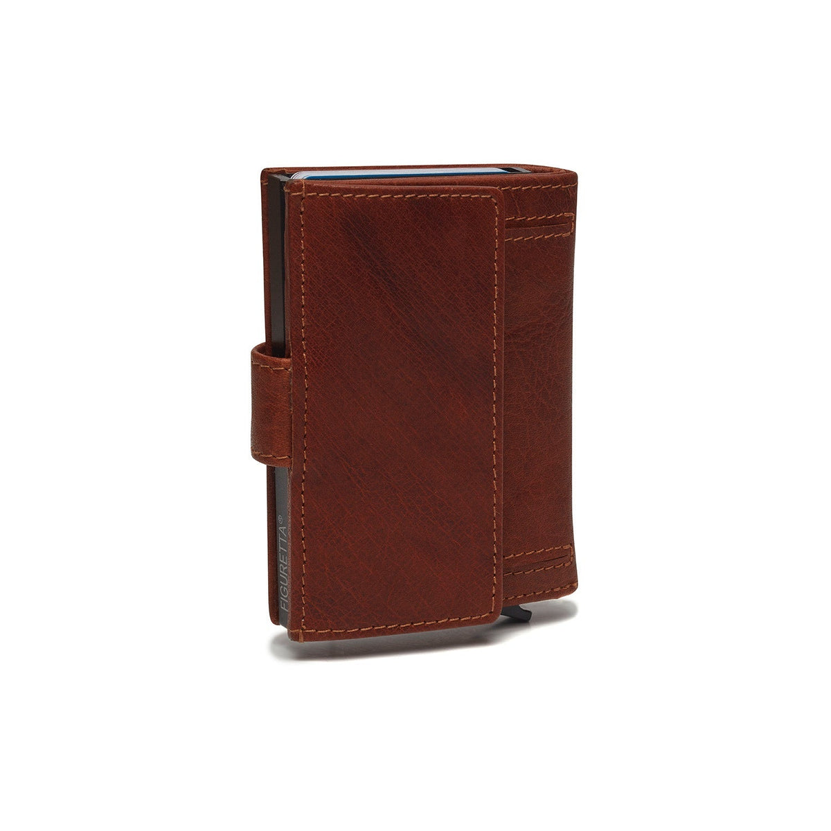 Hannover Full-Grain Leather Card Holder für Damen – Zusätzliche Produktansicht 3