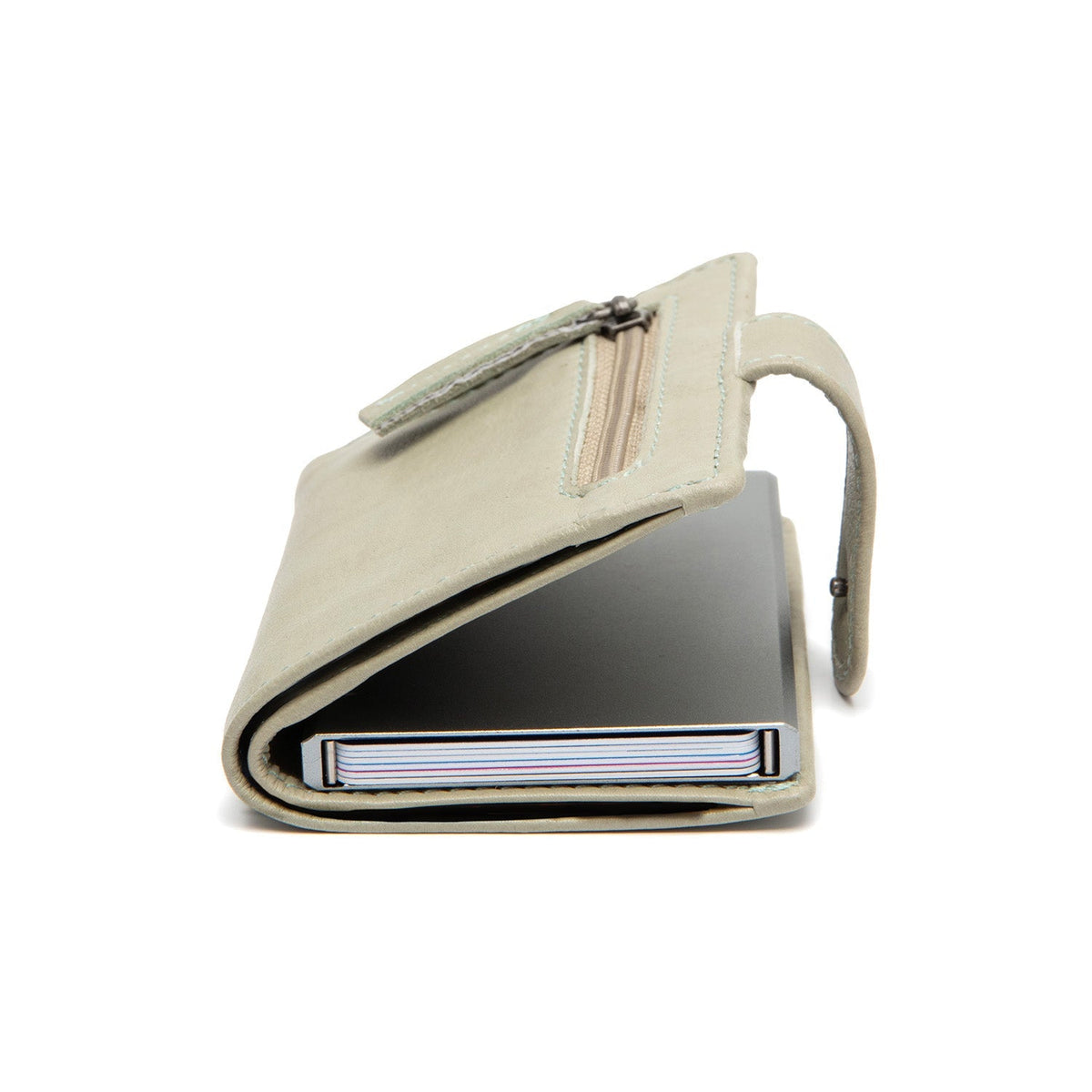 Kaunas Full-Grain Leather Card Holder für Damen – Zusätzliche Produktansicht 3