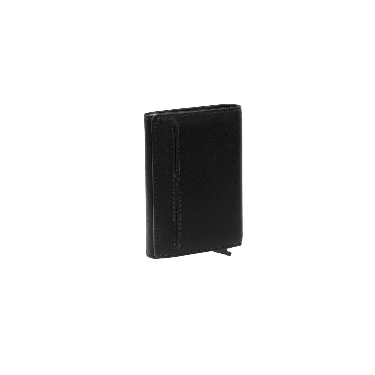 Solid Antique Brass Hardware &amp; Heavy-Duty Dual Zipper Detail on Lancaster Full-Grain Leather Card Holder für Damen