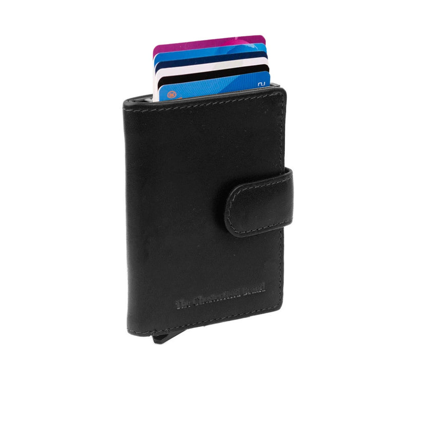 Loughton Full-Grain Leather Card Holder für Damen