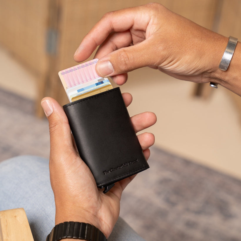 Palma Full-Grain Leather Card Holder für Damen